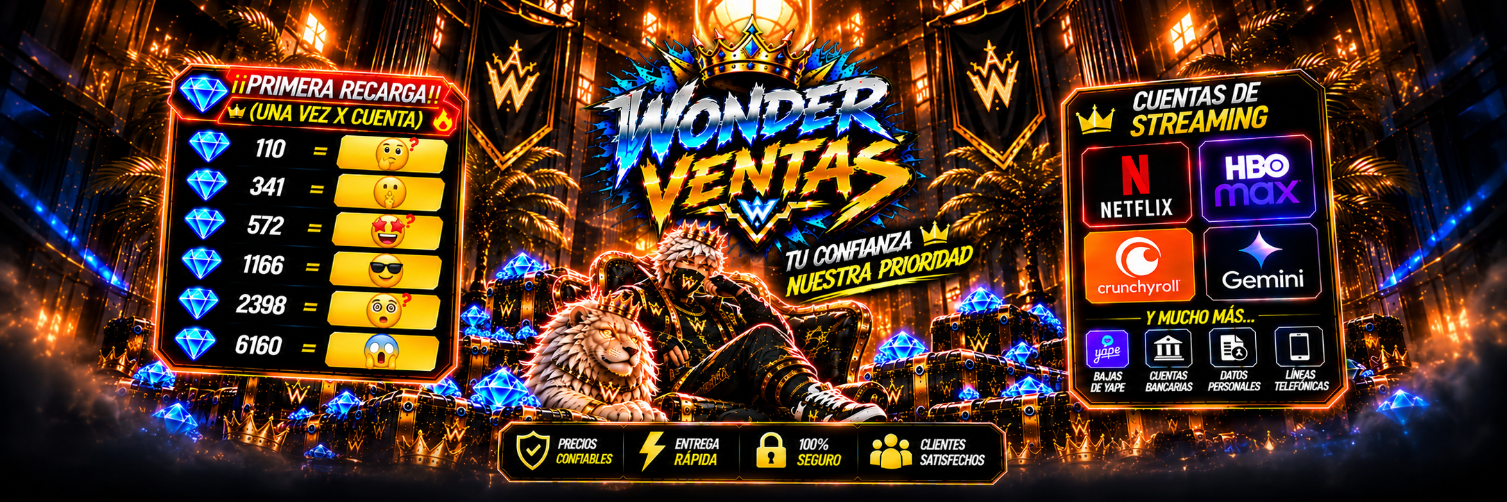 Banner Wonder Ventas